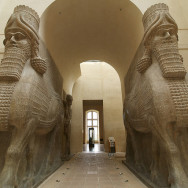 Lamassu from Khorsabad, ISIS