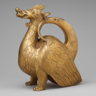 German Aquamanile in the Form of a Dragon, c. 1200, copper alloy, 8 3/8 x 4 3/8 x 7 3/16 in., The Cloisters Collection, The Metropolitan Museum of Art, New York, Photo via The Metropolitan Museum of Art.
