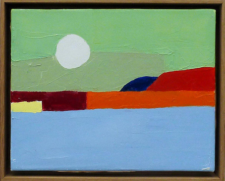 Etel Adnan, artist, Photo by P. K. via Flickr, Creative Commons Attribution 2.0 Generic License.