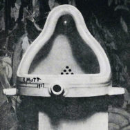 Alfred Stieglitz, Photograph of Marcel Duchamp’s Fountain, 1917, Image in the Public Domain via Wikipedia.