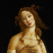 Sandro Botticelli, Detail of Venus, c. 1490, Oil on canvas, Galleria Sabauda, Photo via Wikimedia Commons
