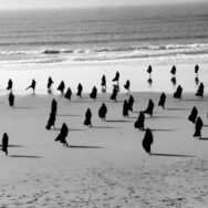 Sharin Neshat, Video still from Rapture, 1999, Photo via Gladstone Gallery, New York, NY.