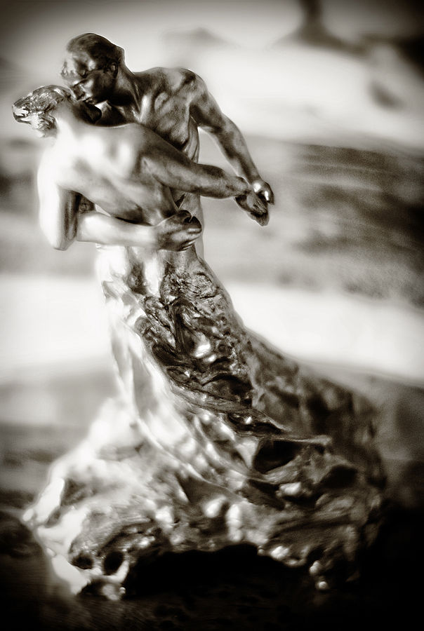 Camille Claudel, The Waltz, conceived in 1889 and cast in 1905, bronze, Musée Camille Claudel, Nogent-sur-Seine, France, Photo by Scott Lanphere via Wikipedia, artwork and photograph in the Public Domain.