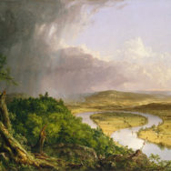 Thomas Cole, The Oxbow (The Connecticut River near Northampton), 1836, Oil on canvas, 51½" x 76", The Metropolitan Museum of Art, New York, Artwork in the Public Domain.
