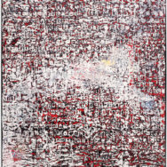 Mark Bradford, Constitution IV, 2013, Mixed Media on Canvas, 132" x 120", Private Collection, Photo via Unfansius via Tumblr