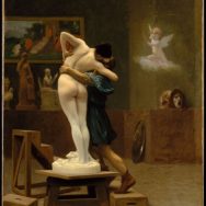 Jean-Léon Gérôme, Pygmalion and Galatea, 1890, Oil on canvas, 35” x 27” Metropolitan Museum of Art, New York, NY